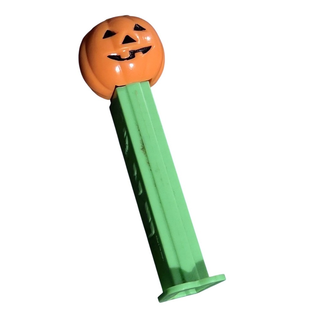 PEZ Halloween Dispensers Set of 3 Vintage Pumpkin Witch Green Red‎ Hungary Yugo - Picture 2 of 7
